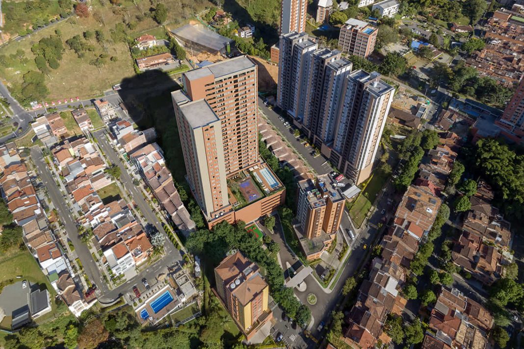 Vista área exterior apartamentos Gaita