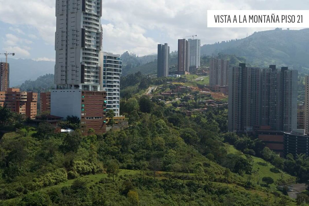 Vista montaña apartamentos Gaita