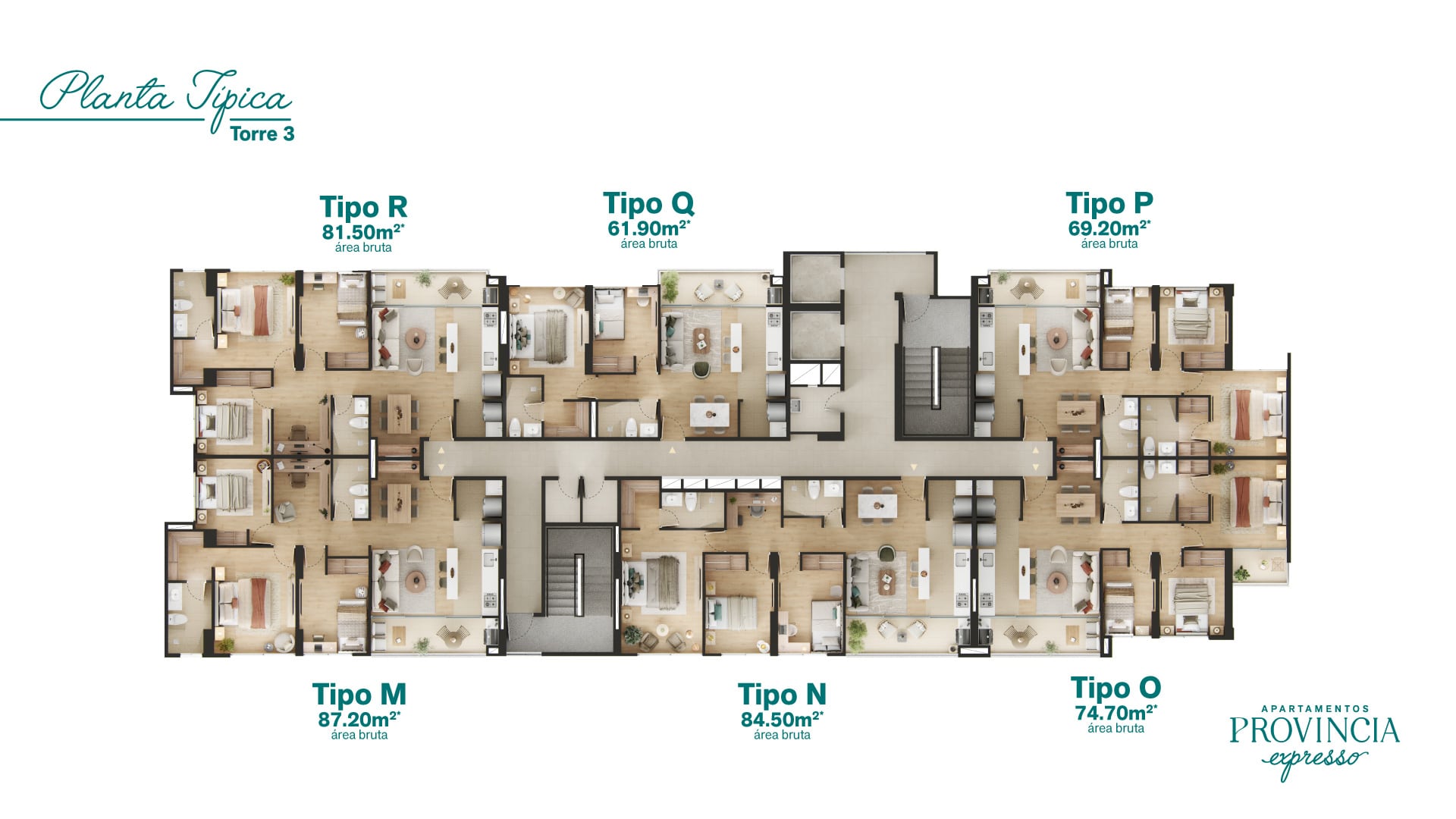 Planta tipica proyecto Provincia